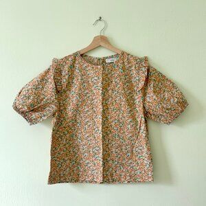 The Tiny Big Sister floral blouse